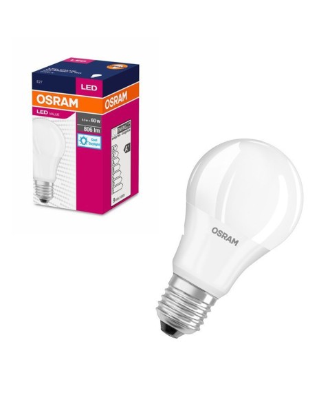 OSRAM LEDVANCE VALUE  CLA 60 6500 E27 8,5 W